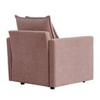 33" Upholstered Accent Armchair with Solid Wood Frame, Modern Style, Living Room Chair