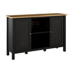 Modern Accent Cabinet with Doors & Concealed Storage for Living Room or Hallway