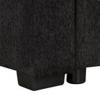 108.6 Chenille U-Shaped Sectional Sofa Bed with USB Ports, Storage Chaise, and 3 Back Pillows