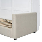 Queen Size Convertible Murphy Bed And Sofa - Space-Saving 2-in-1 Design with Integrated Storage, Dual-Piston Mechanism