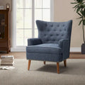 Upholstered Accent Armchair with Nailhead Trim – Classic & Elegant