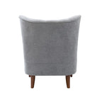 Upholstered Accent Armchair with Nailhead Trim – Classic & Elegant