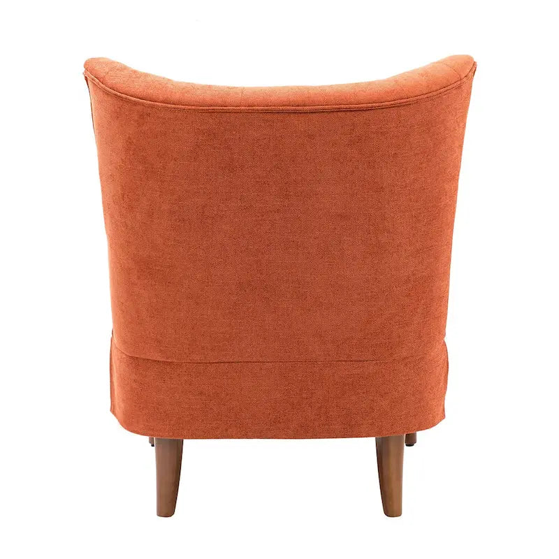 Upholstered Accent Armchair with Nailhead Trim – Classic & Elegant