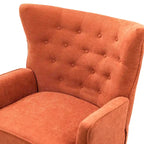 Upholstered Accent Armchair with Nailhead Trim – Classic & Elegant