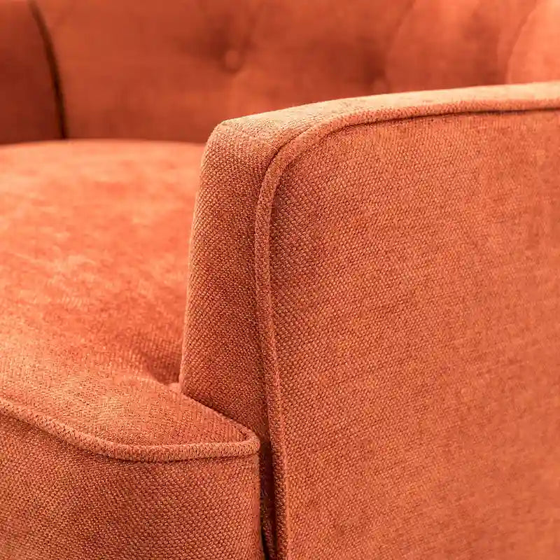 Upholstered Accent Armchair with Nailhead Trim – Classic & Elegant