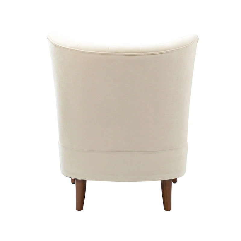 Upholstered Accent Armchair with Nailhead Trim – Classic & Elegant