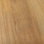 Scandinavian Solid Mango Wood Oval Dining Table, T-Shaped Legs, Seats 8, 84"L