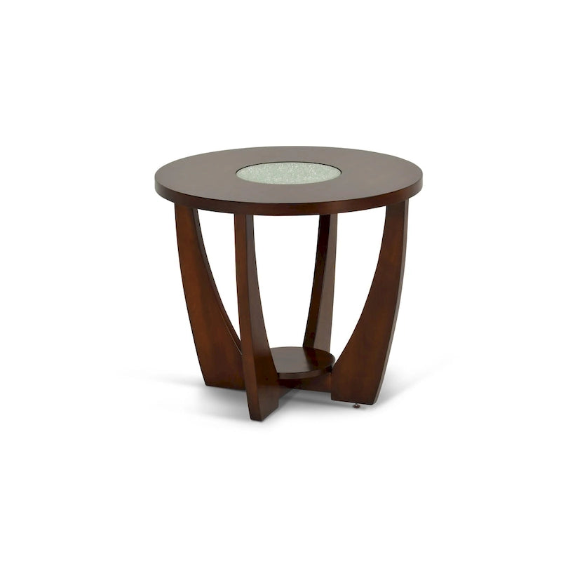 Classic Elegant Side End Table, Sturdy Construction, Living Room & Bedroom Accent