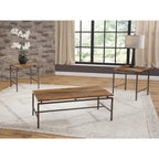 Modern Living Room Coffee Table, Sturdy Construction, Spacious Tabletop Surface