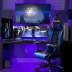 Ergonomic Faux Leather Adjustable Swivel Office & Gaming Chair