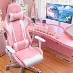 Ergonomic Faux Leather Adjustable Swivel Office & Gaming Chair
