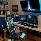Ergonomic Faux Leather Adjustable Swivel Office & Gaming Chair