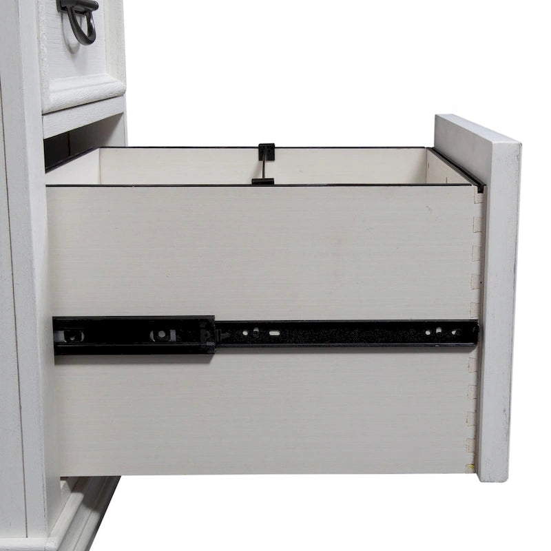 Ensemble de bureau en L avec huche, bois de pin, prises de courant et ports USB intégrés