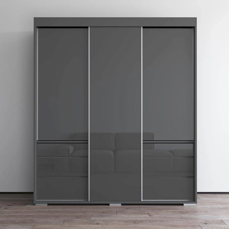 Upholstered Accent Chair with Built-in Single Charging Station
