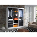 Upholstered Accent Chair with Built-in Single Charging Station