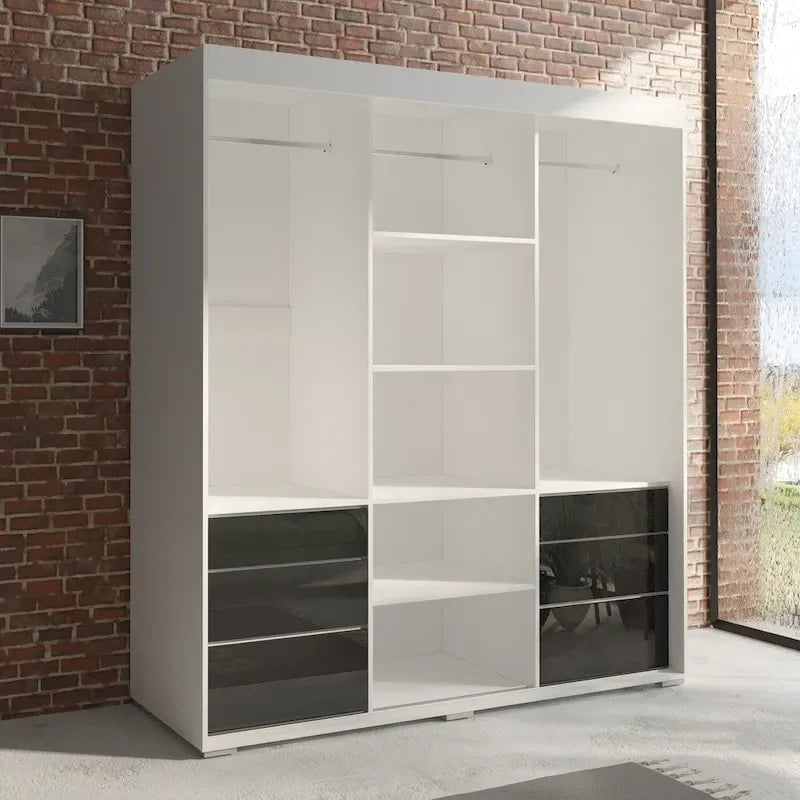 Upholstered Accent Chair with Built-in Single Charging Station