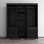 Upholstered Accent Chair with Built-in Single Charging Station