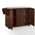 Solid Granite Top Kitchen Island – Spacious & Durable