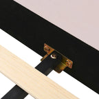 Full Size Upholstered Grounded Bed