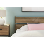 Honey Panel Headboard with Dresser & Nightstand – 3-Piece Bedroom Set