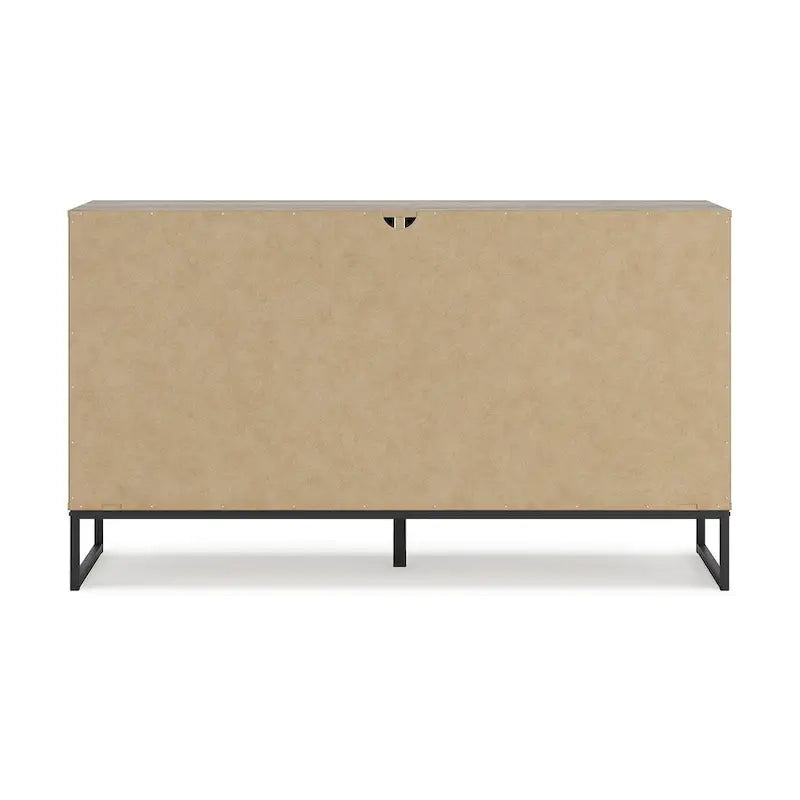 Honey Panel Headboard with Dresser & Nightstand – 3-Piece Bedroom Set