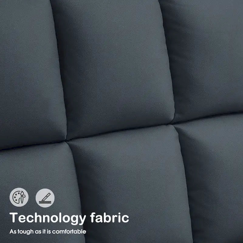 Modern Swivel Accent Chair – Upholstered Armless Leisure Chair