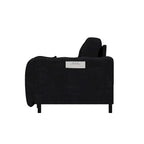 66.2 Queen Pull Out Sofa Bed with Storage and 2 Soft Pillows