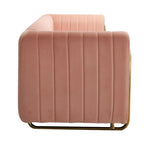Contemporary Velvet Sofa Couch for Living Room