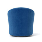Modern Velvet 360° Swivel Barrel Accent Chair, Button Tufted, 300 lbs Capacity