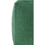 Modern Chunky Grid Pouf Ottoman, Wool & Cotton Top, Polyester Fill